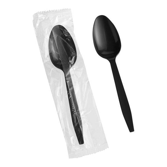 Spoon Black Heavy Weight (Wrapped) - 1,000/Case