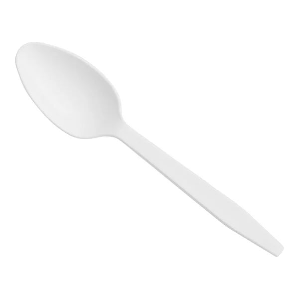 Spoon White Heavy Weight (No Wrap) - 1,000/Case