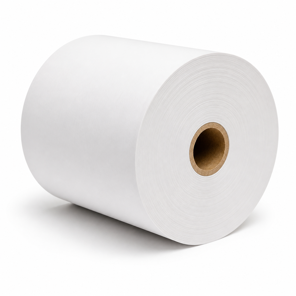 3 1/8" x 230' Thermal Paper Roll White – White (50/Case)