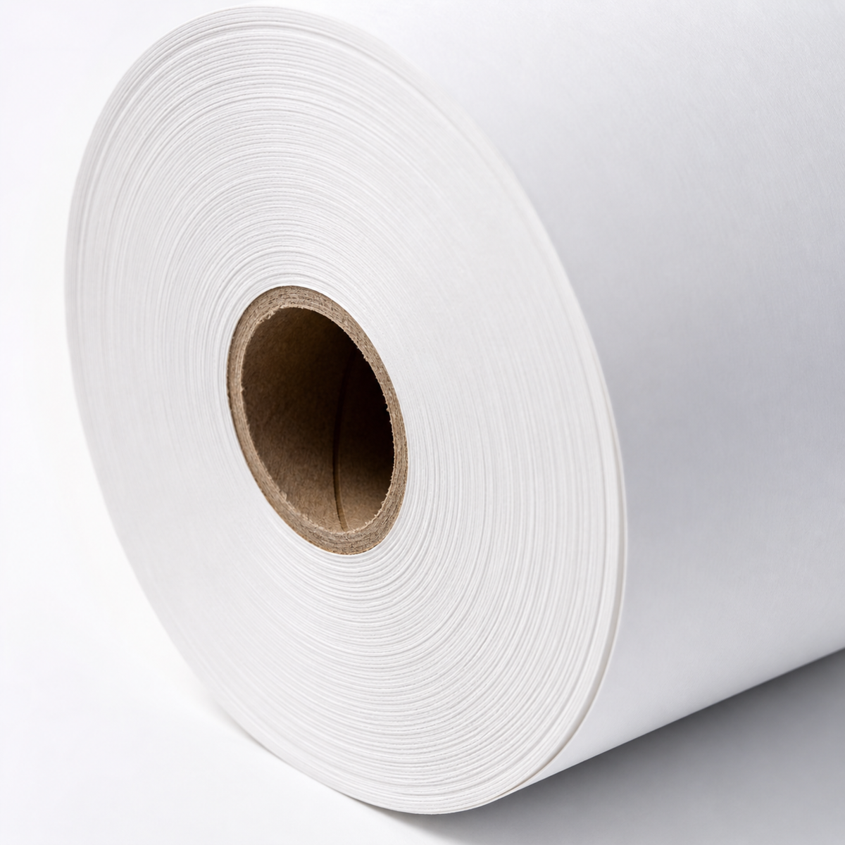 3 1/8" x 230' Thermal Paper Roll White – White (50/Case)