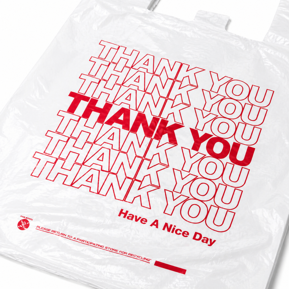 White T-Sack Medium Hd 10X5X18 14 Mic - 1000/Case